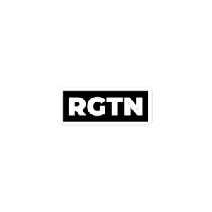 RGTN Blvck Stickers