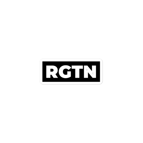 RGTN Blvck Stickers