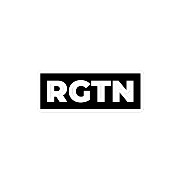 RGTN Blvck Stickers - Image 2