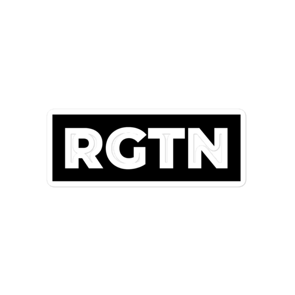 RGTN Blvck Stickers - Image 3